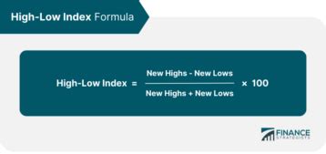 high  index definition calculation  interpretation