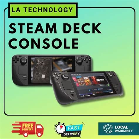 [READY STOCK] Steam Deck Handheld Gaming Console | Lazada