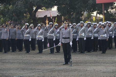 Polda Bali Gelar Upacara Bendera Peringatan Haornas Ke Dirangkai