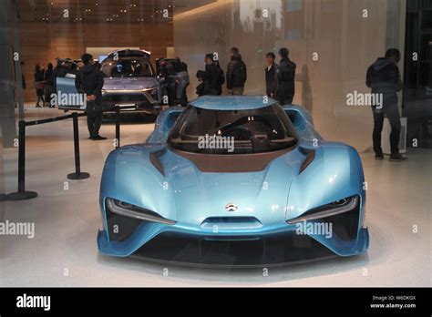 File A Nextev Nio Ep9 Electric Supercar Is On Display At The Nio