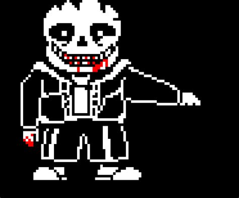 Insanity Sans Sprite Pixel Art Maker