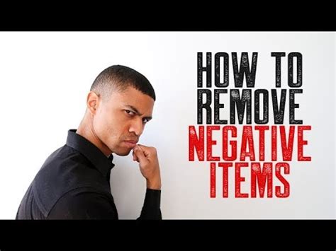 When Can You Dispute A Negative Item How To Remove Negative Items