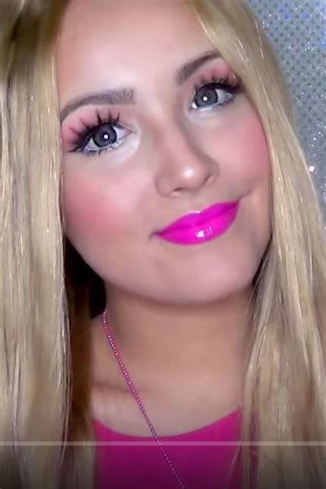 Barbie Makeup Tutorial - Barbie Makeup For Halloween Costume 2015