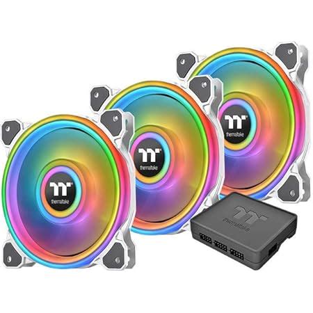 Thermaltake Riing Quad 12 RGB Radiator Fan TT Premium Edition 3 Pack