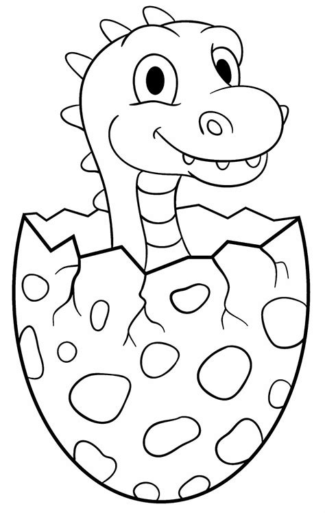Dinossauro Para Colorir Educação Infantil - 5