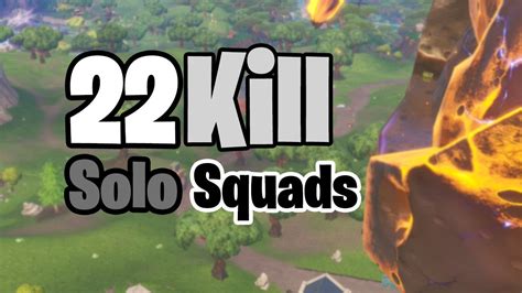 22 Kill Solo Vs Squads On Controller Season X Fortnite Youtube