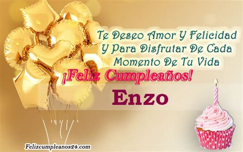 Feliz Cumplea Os Enzo Tarjetas De Felicitaciones E Im Genes Feliz