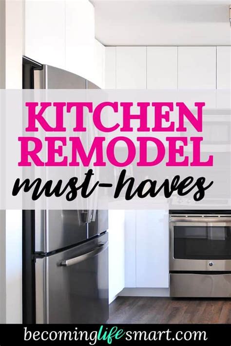 Kitchen Remodel Must Haves Make Your Renovation Work For You