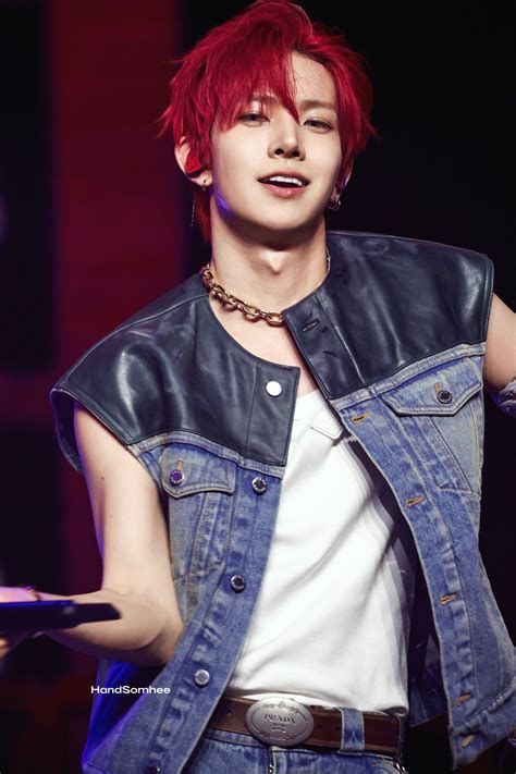 Pin by Sugar&Spice on Enhypen - Heeseung in 2025 | Red hair kpop, Red