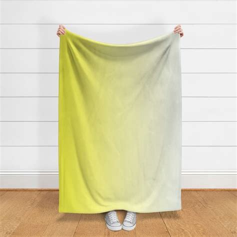 Happy Yellow Ombre Fabric | Spoonflower