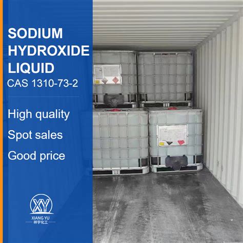 Sodium Hydroxide Liquid Caustic Soda For Pulp And Paper Industry Cas