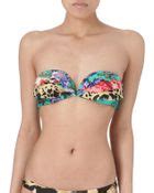 Zimmermann Multicolor Frill Bikini With Beach Print In Multicolor Lyst