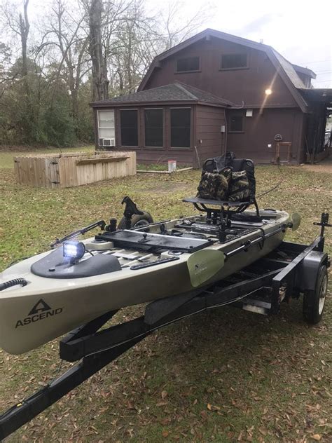 Ascend 128t Kayak With Trailer For Sale In Houston Tx Offerup