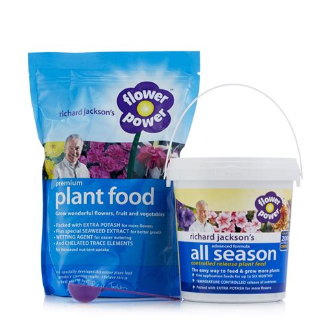 A Duo Of Richard Jackson S Flower Power Premium Plant Food And All