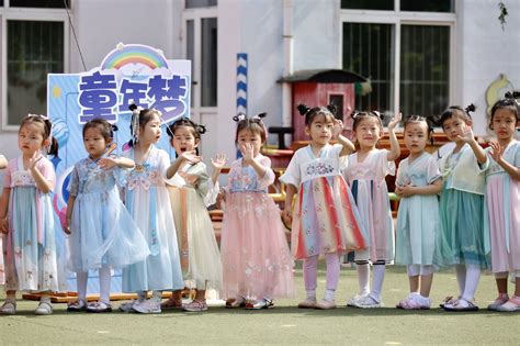 欢乐六一邂逅浓情端午 泰安市泰山区百余名幼儿汉服汉礼迎双节