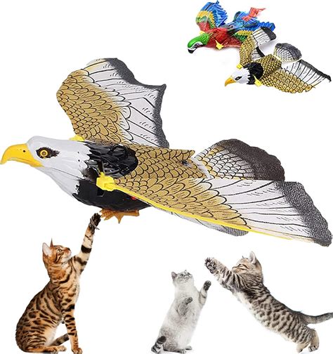 Simulation Bird Interactive Cat Toy 2023 Best Interactive Flying Bird