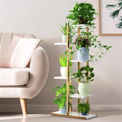 SUPPORTS POUR PLANTES à 6 niveaux étagère porte pot de fleurs pour