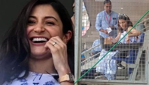 World Cup 2023 Anushka Sharma Donned A Floral Dress For Match As She