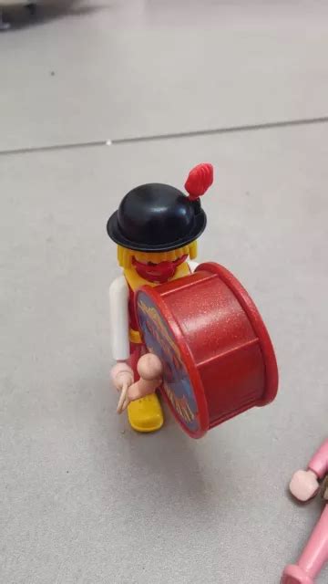 Figurine Playmobil Musicien Cirque Romani Clown Ochestre Eur