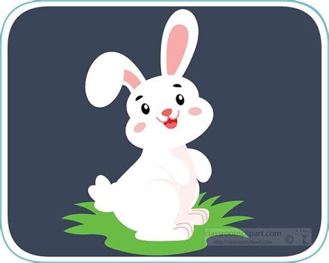 Rabbit Clipart Cute Floppy Eared White Rabbit Clipart | The Best Porn Website