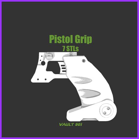 3d File Aep 7 Pistol Grip 🔫・model To Download And 3d Print・cults