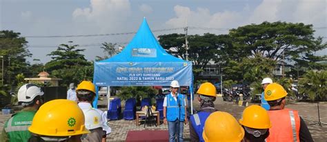 Pln Up Sumedang Gelar Apel Siaga Nataru Unit Posko