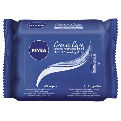 Nivea 3 In 1 Creme Care Cleansing Wipes Normal Skin 40s London Drugs