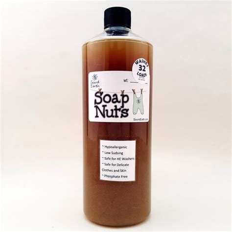 Liquid Soap Nuts Laundry And Dish Washing Detergent Soundearth Shop