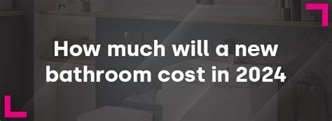 How Much Will A New Bathroom Cost In Bathshack