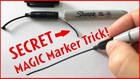 How To Do Amazing Vanishing Magic Marker Trick Secret Revealed