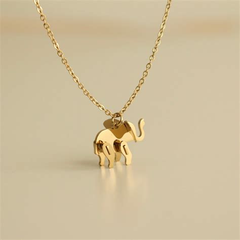 Elephant Brick Necklace