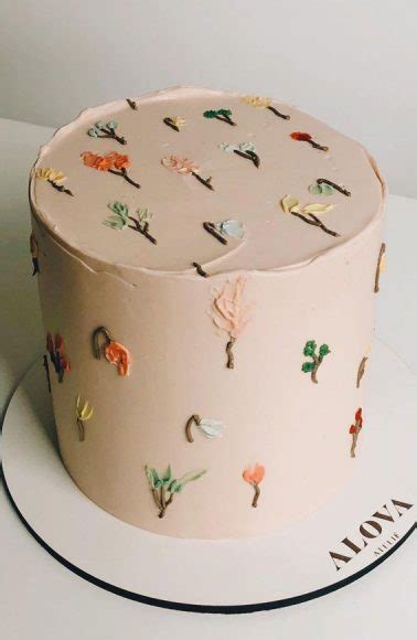 43 Cute Buttercream Flower Cake Ideas Mix N Match Flower Neutral Cake