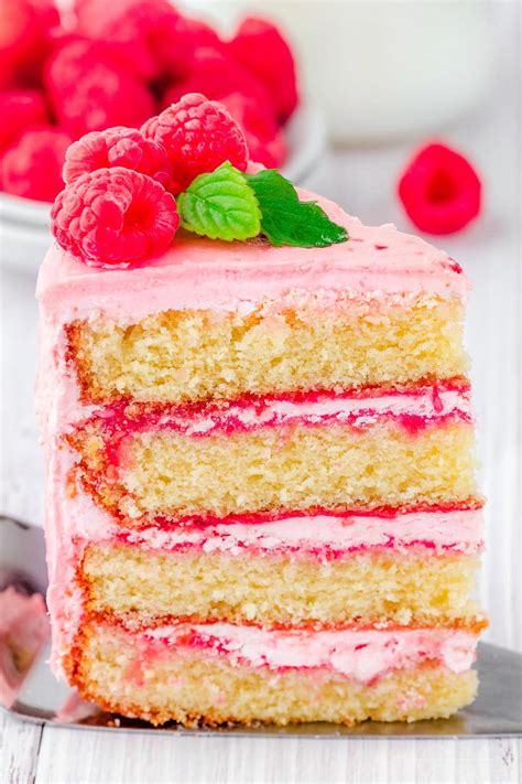 Raspberry Vanilla Cake Mom On Timeout