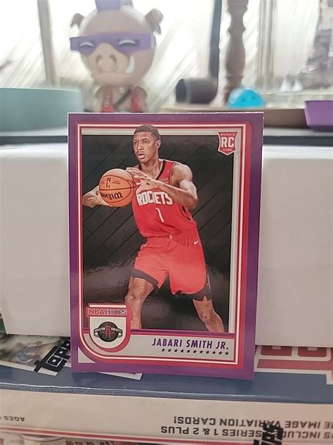 Panini Nba Hoops Rookies Purple Jabari Smith Jr Rc