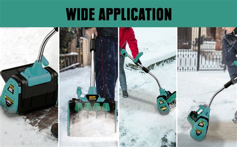 Mellif Electric Snow Shovel For Makita Battery 18v Cordless Snow