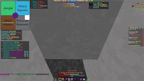 Chill Mining Progression Stream Hypixel Skyblock Ironman Youtube