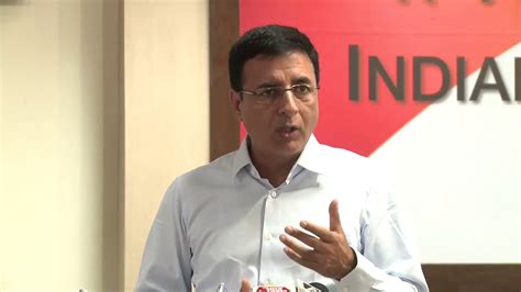 Aicc Press Briefing By Randeep Surjewala At Congress Hq September