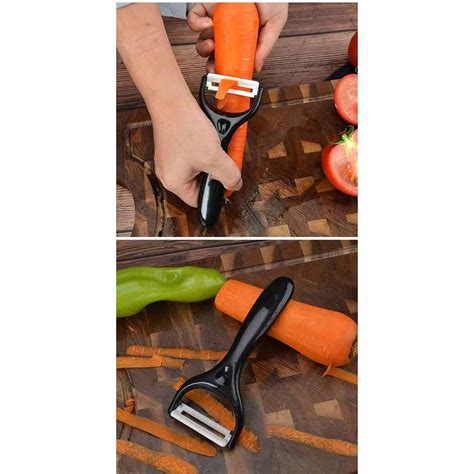 EVDRTVERH Set Pisau Dapur 6in1 Gunting Peeler Pengupas Buah ER 0588