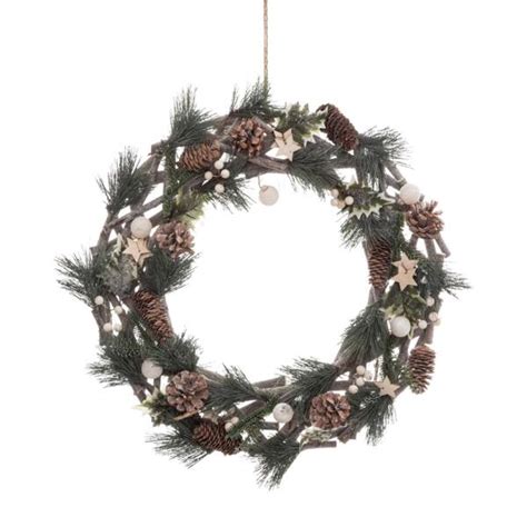 Branche de Noël déco couronne de Noël décoration de Noël porte d