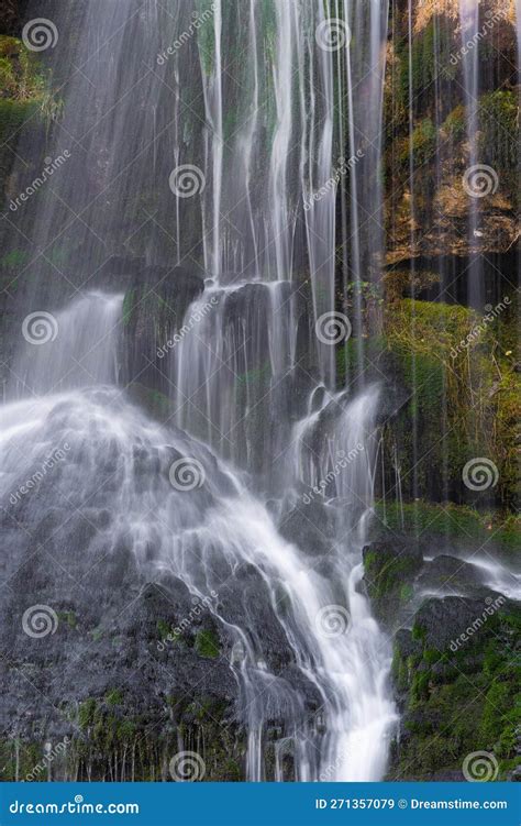 Slap Virje Waterfall In Long Exposure Stock Image Image Of Lake