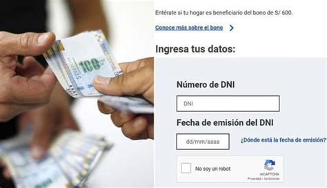 Link Bono 600 Soles Consulta AquÍ Si Eres Beneficiario Y Si Cobras Hoy 19 De Febrero Cronograma