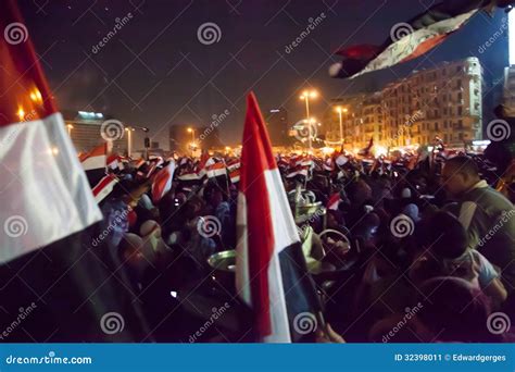 Egyptian Revolution 25 January Editorial Photo Image Of Egypt Flags