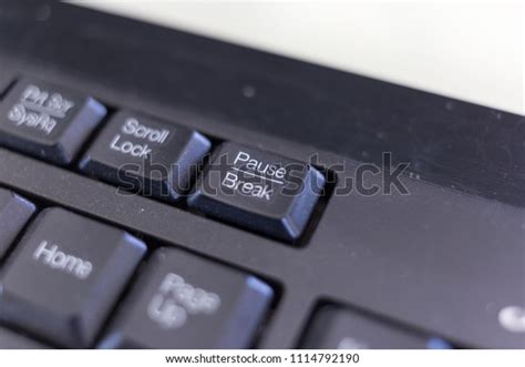 Pause Break Button On Keyboard Stock Photo Shutterstock