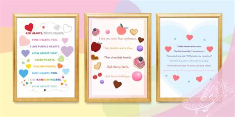 Funny Valentine S Day Poems Posters Pack Teacher Made