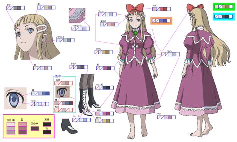 Settei Dreams On Twitter Color Designs For Last Exile Sheets