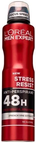 L Oreal Paris Men Expert Stress Resist Anti Perspirant Spray H