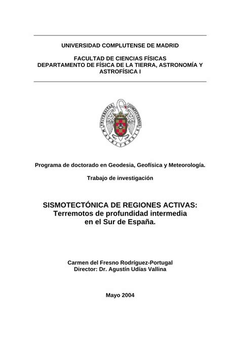 PDF SISMOTECTÓNICA DE REGIONES ACTIVAS Terremotos de webs ucm es