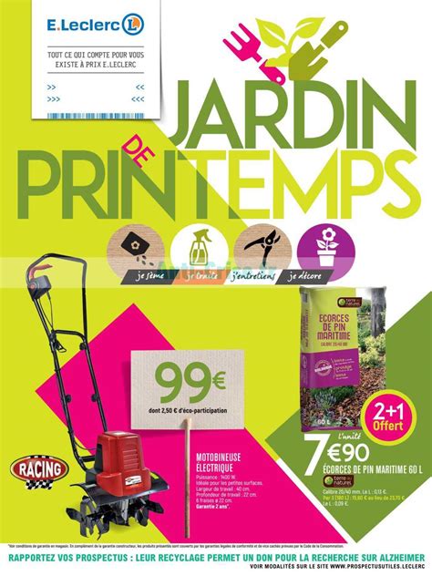 Anti Crise Fr Catalogue Leclerc Du 10 Au 21 Mars 2020 Jardin