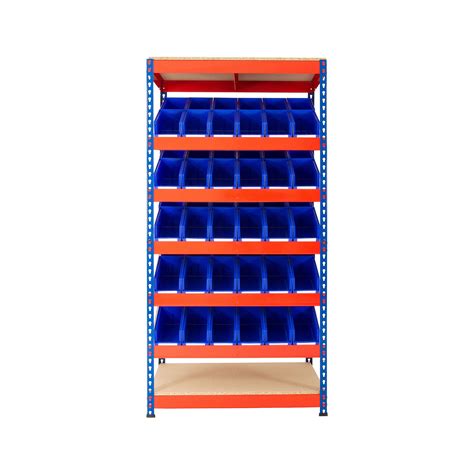 Kanban Inclined Rivet Shelving System And Bin Kits Shelving With