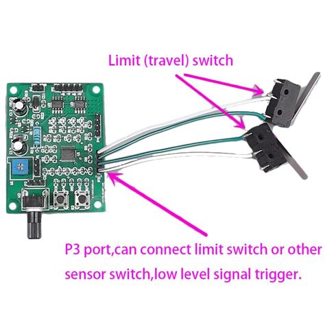 Dc V V Phase Wire Micro Mini Stepper Motor Driver Speed